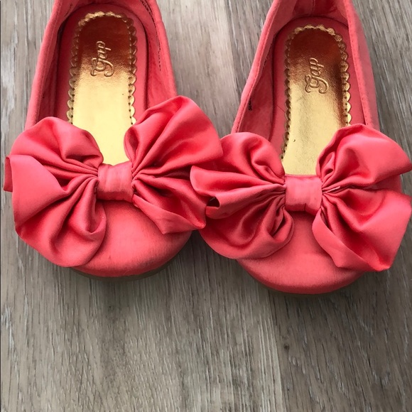 New HTF Gap Ballet Bow shoes - Picture 2 of 5